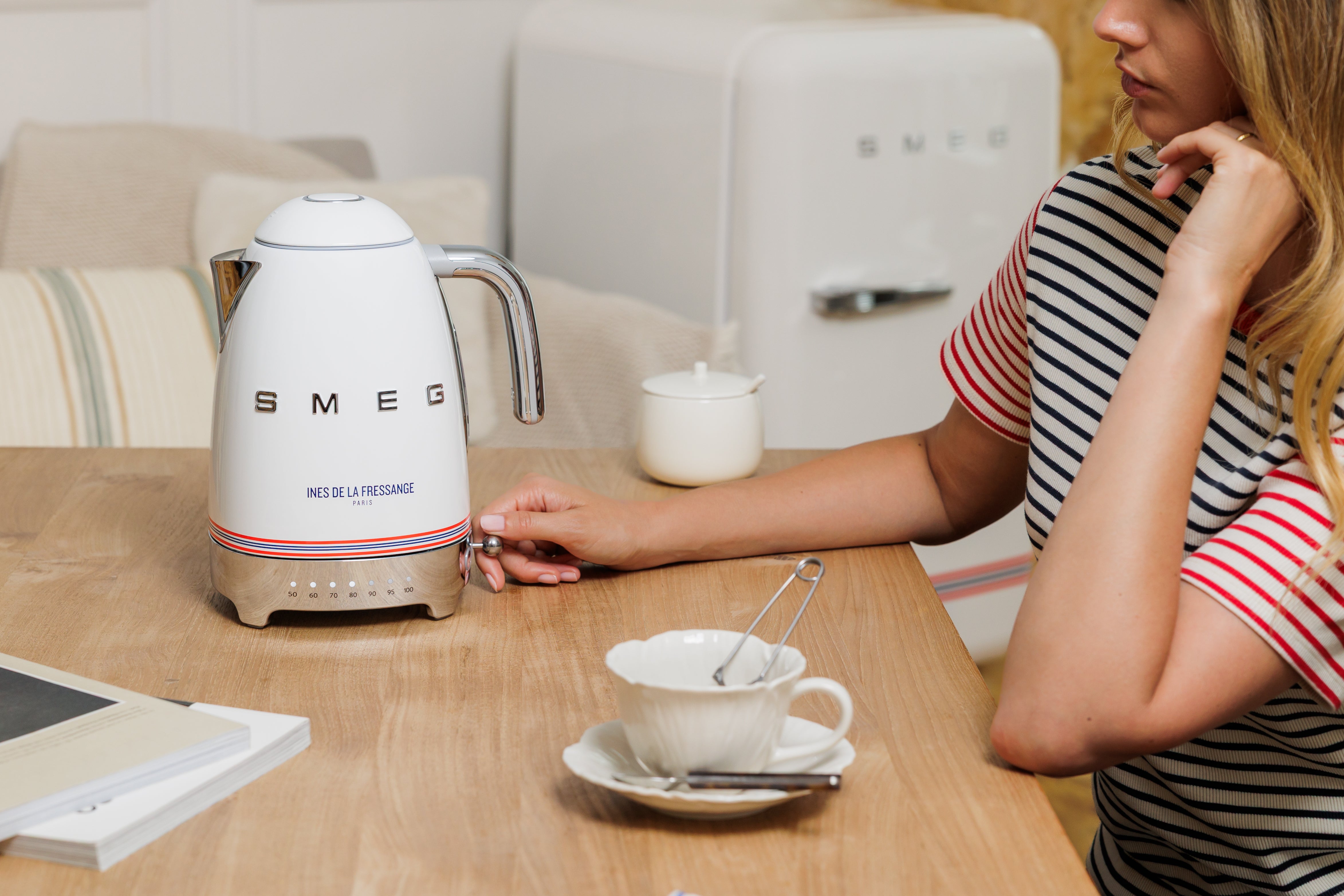 Bollitore SMEG x Ines de la Fressange
