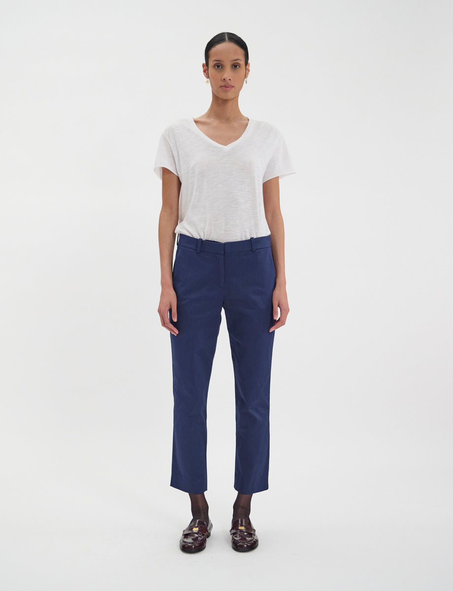 Pantalon Audrey bleu marine