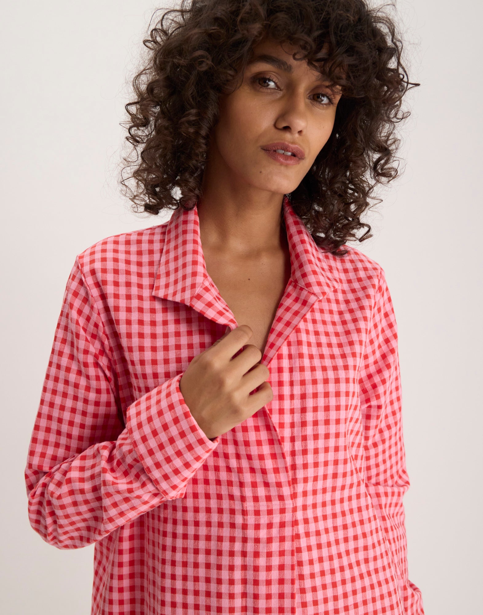 Noella plaid dress