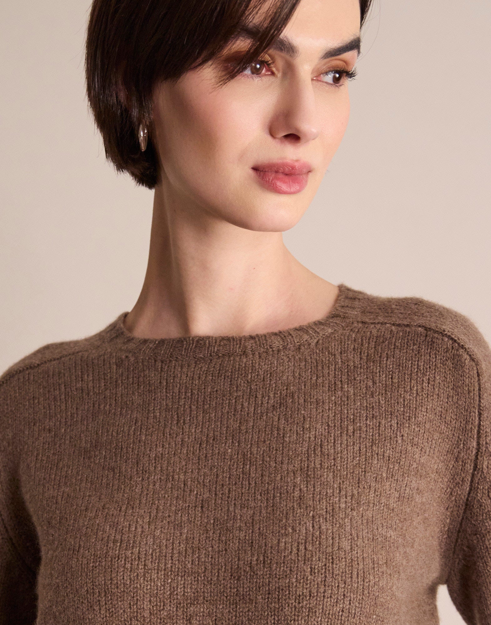 Pull Noelly Marron
