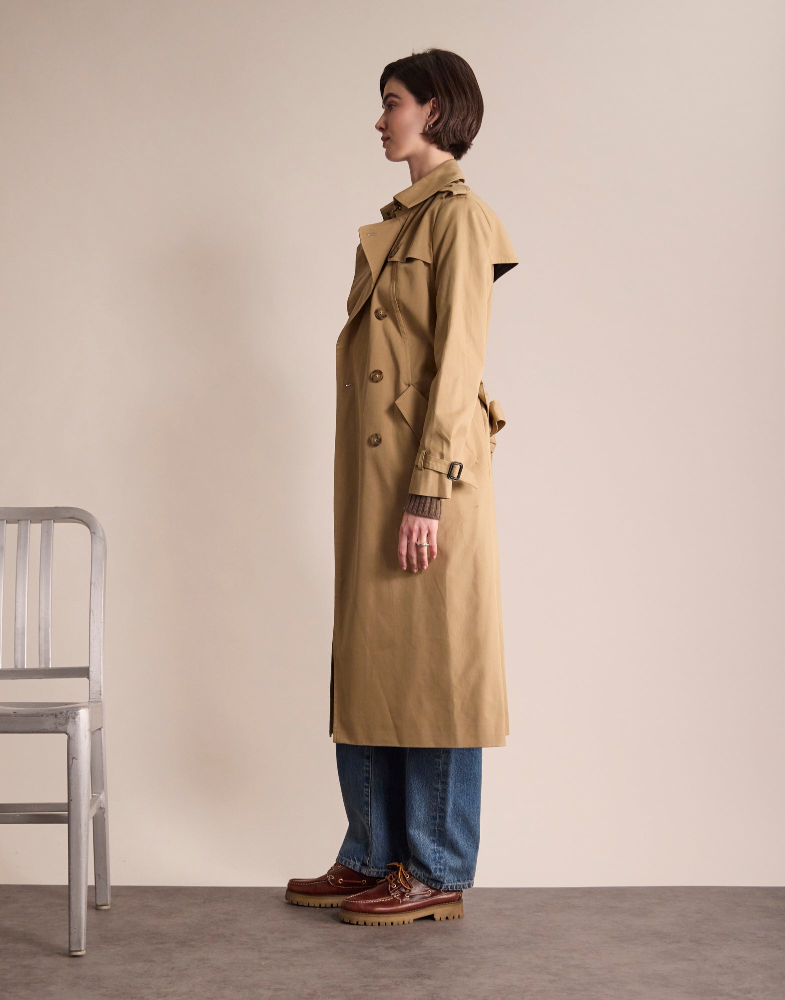 Trench Gaultier beige