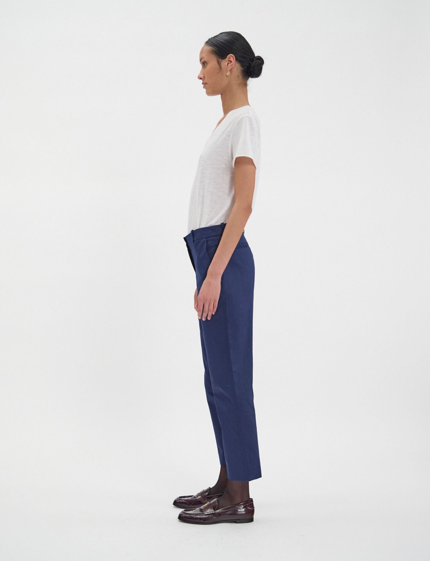 Pantalon Audrey bleu marine