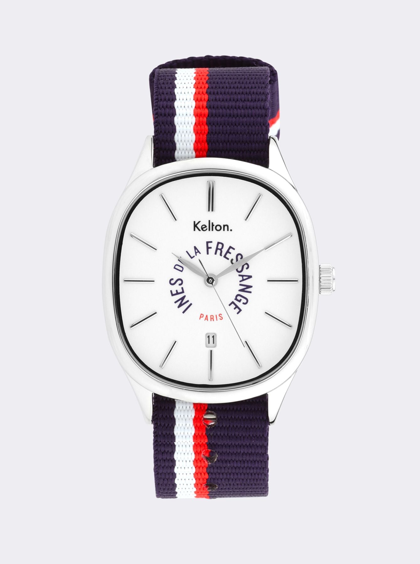 Montre Grande Colorama Sport navy Kelton x Ines de la Fressange Paris