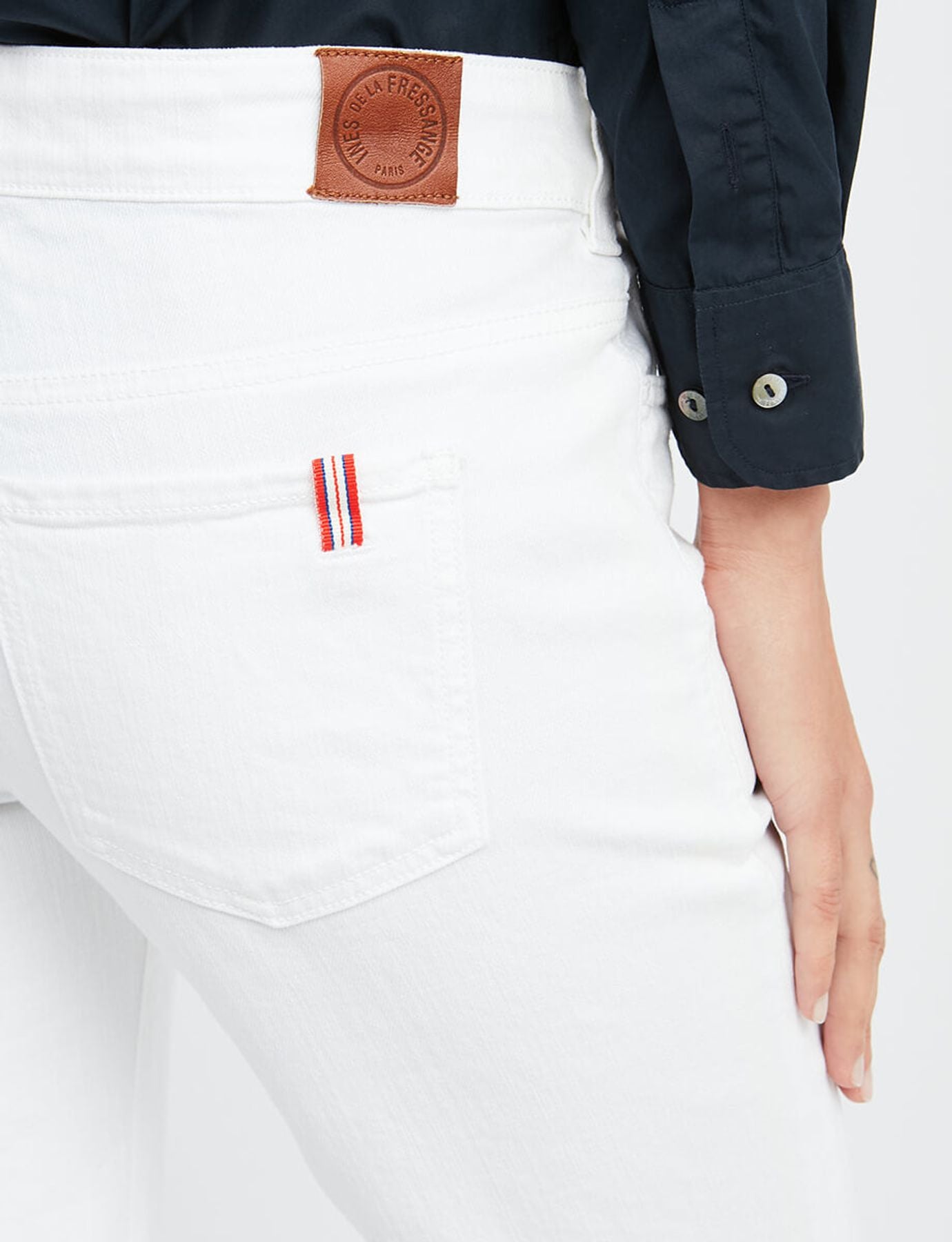 Denim Bamboo blanc