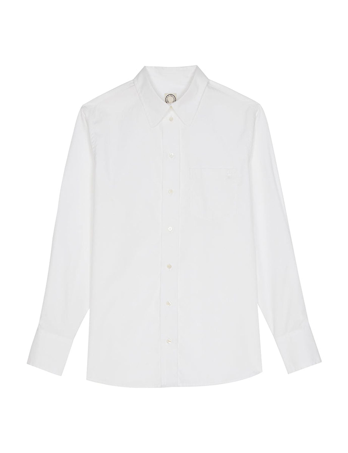 Camicia Maureen in cotone bianco