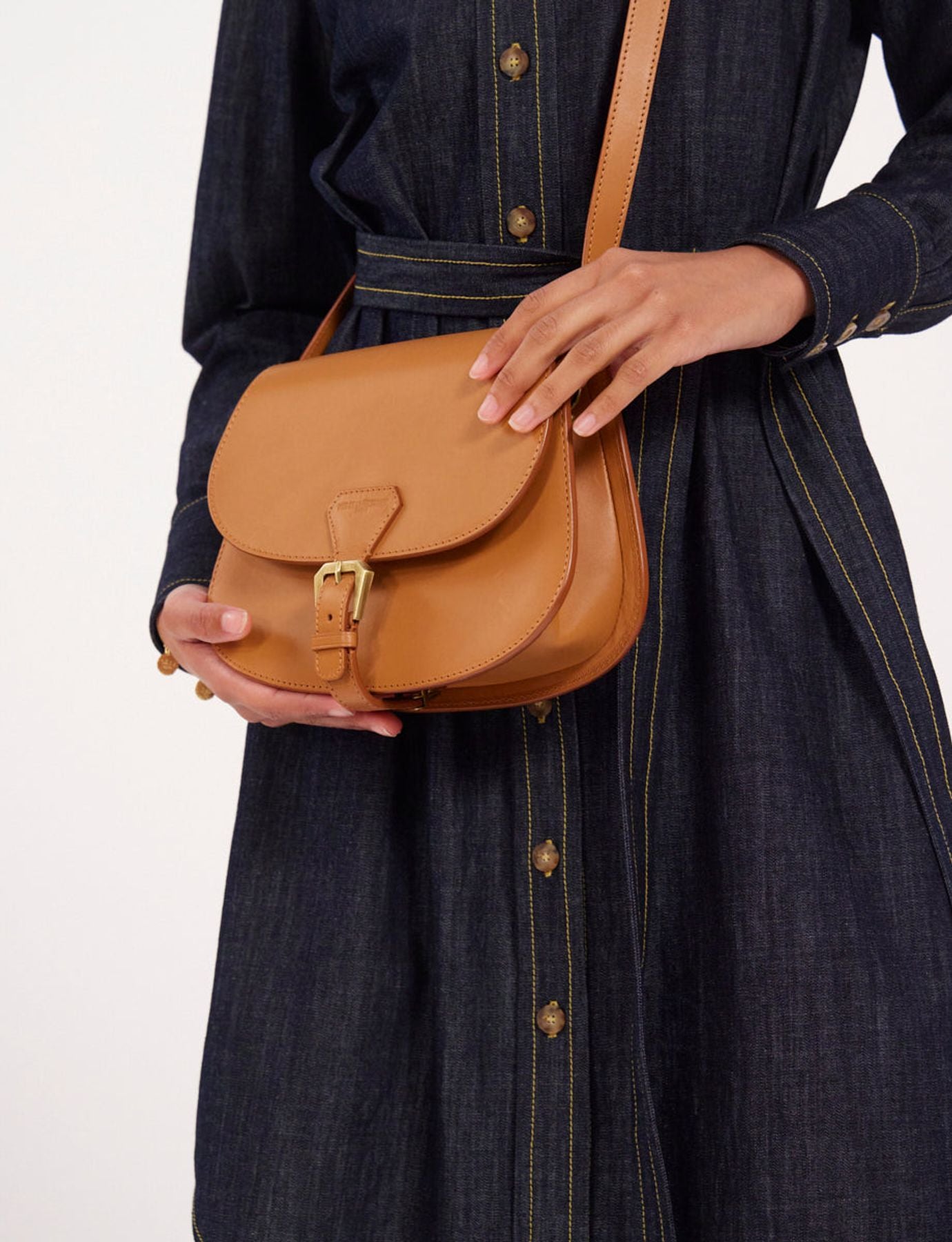 Camel Flâneur handbag