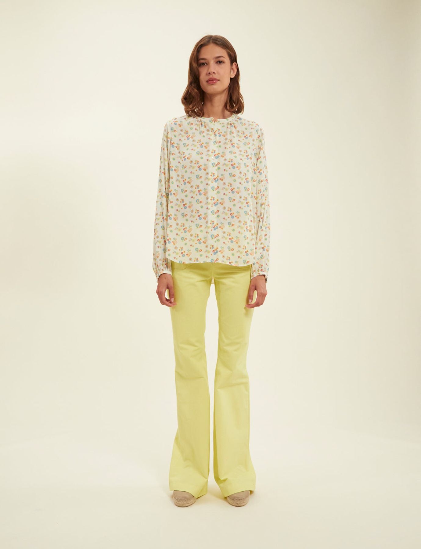 Joséphine floral blouse