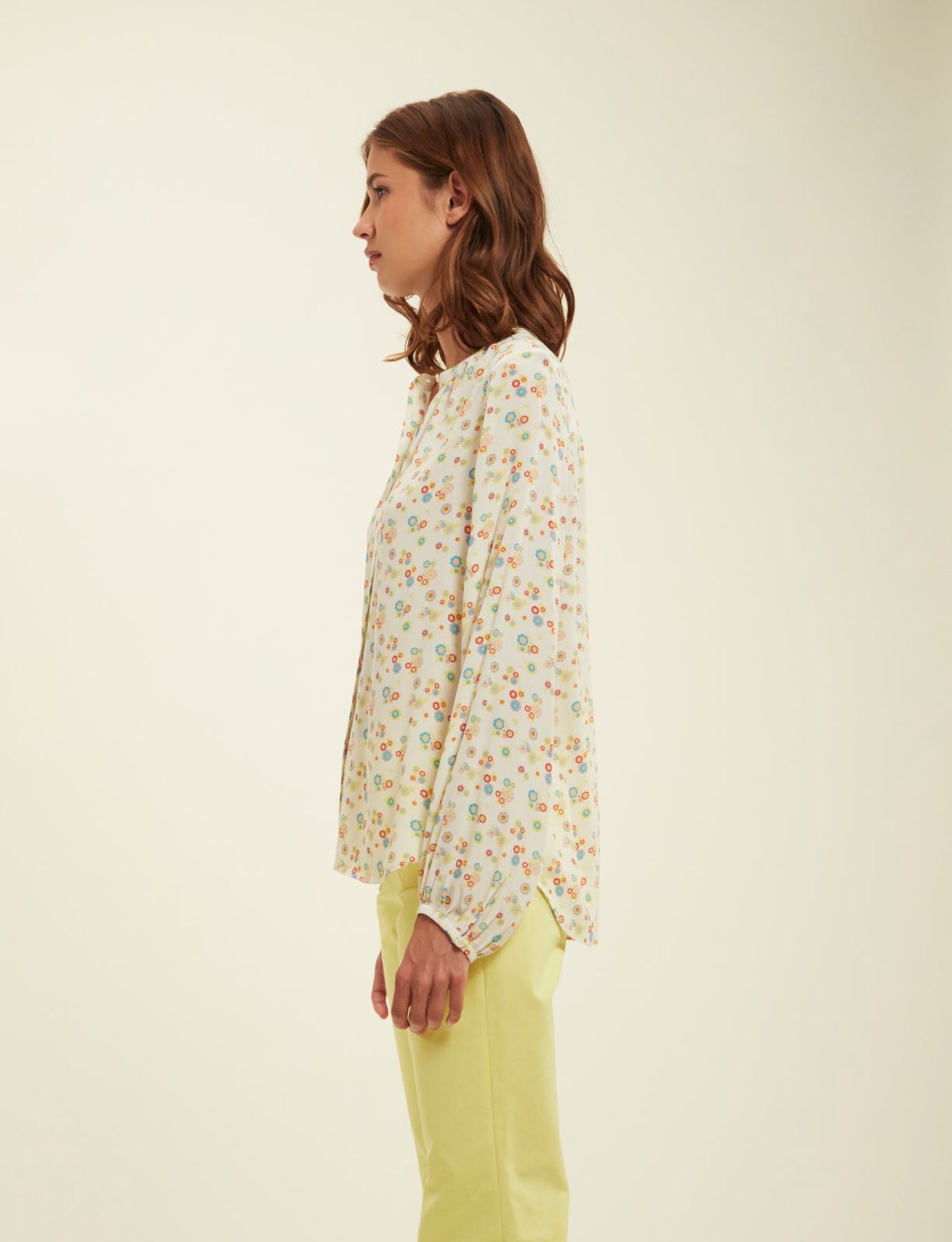 Joséphine floral blouse
