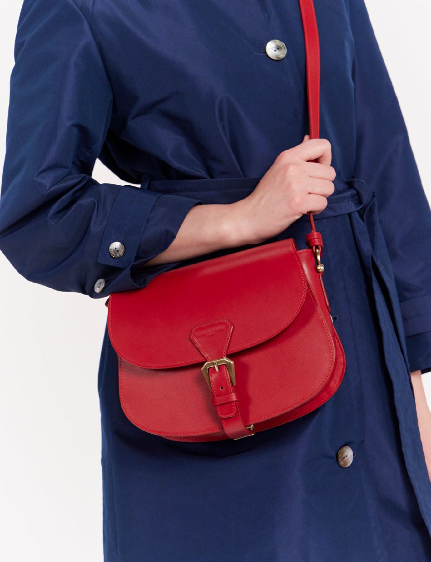 Bolso Flaneur rojo