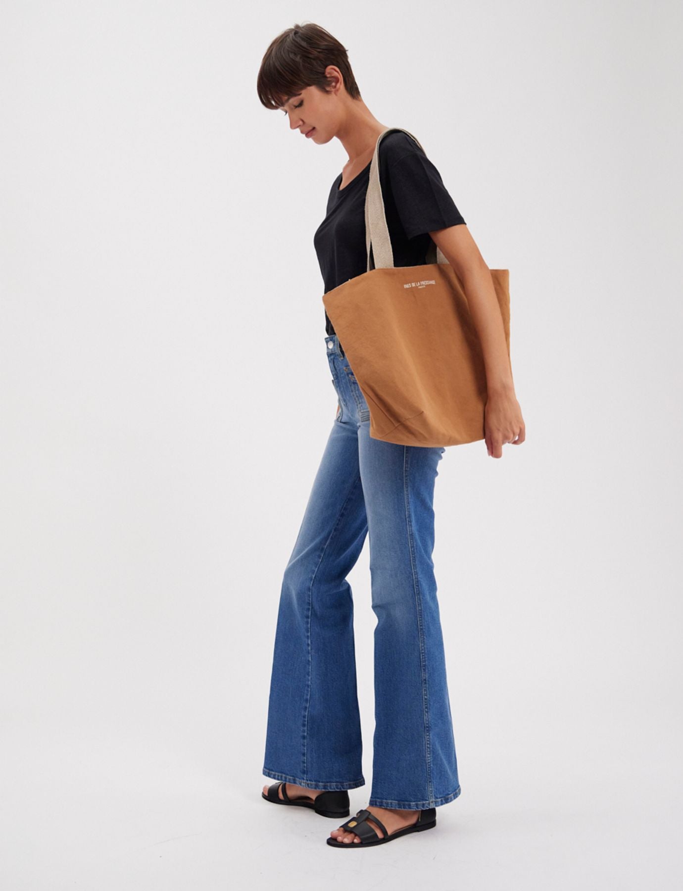Tote bag Lila camel
