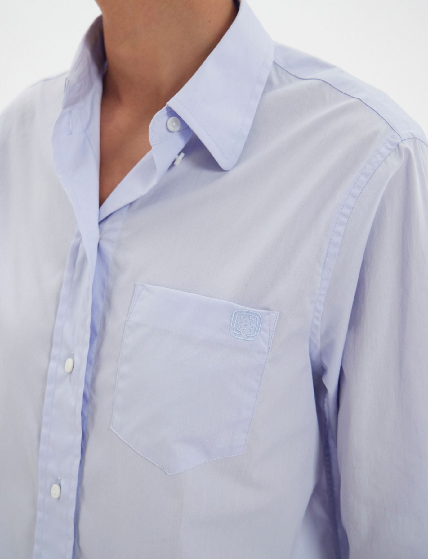 Camisa azul Maureen
