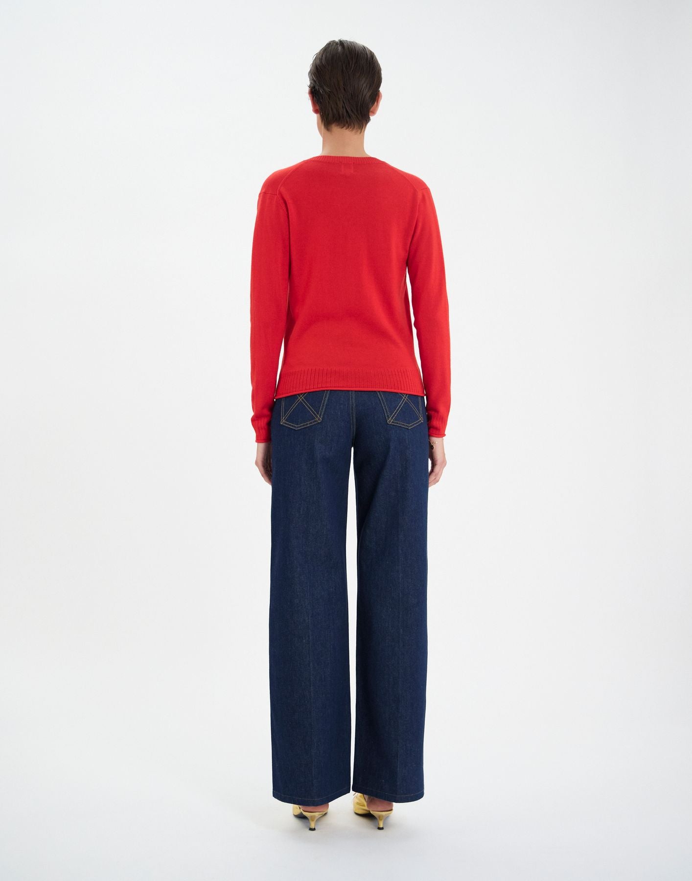 Pull Morcant rouge