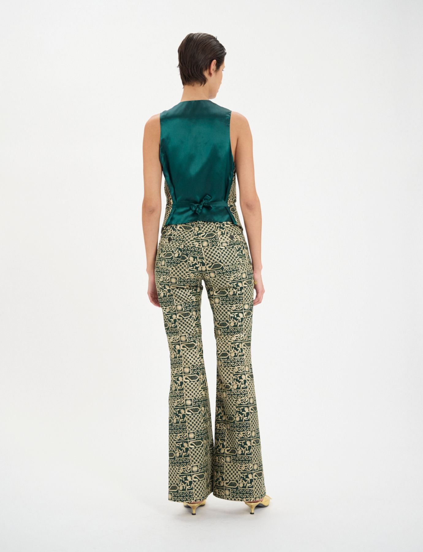 Robinson green waistcoat