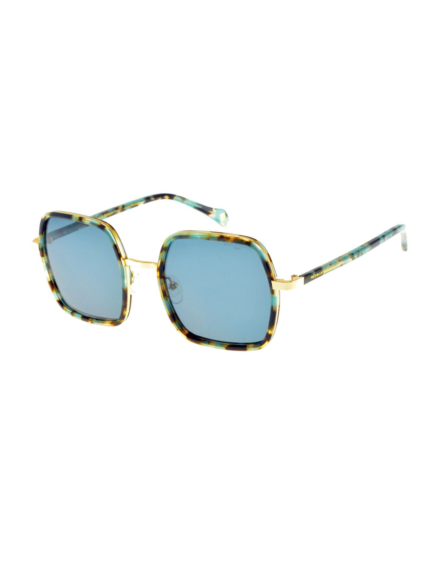 Occhiali da sole Katherine blu oro