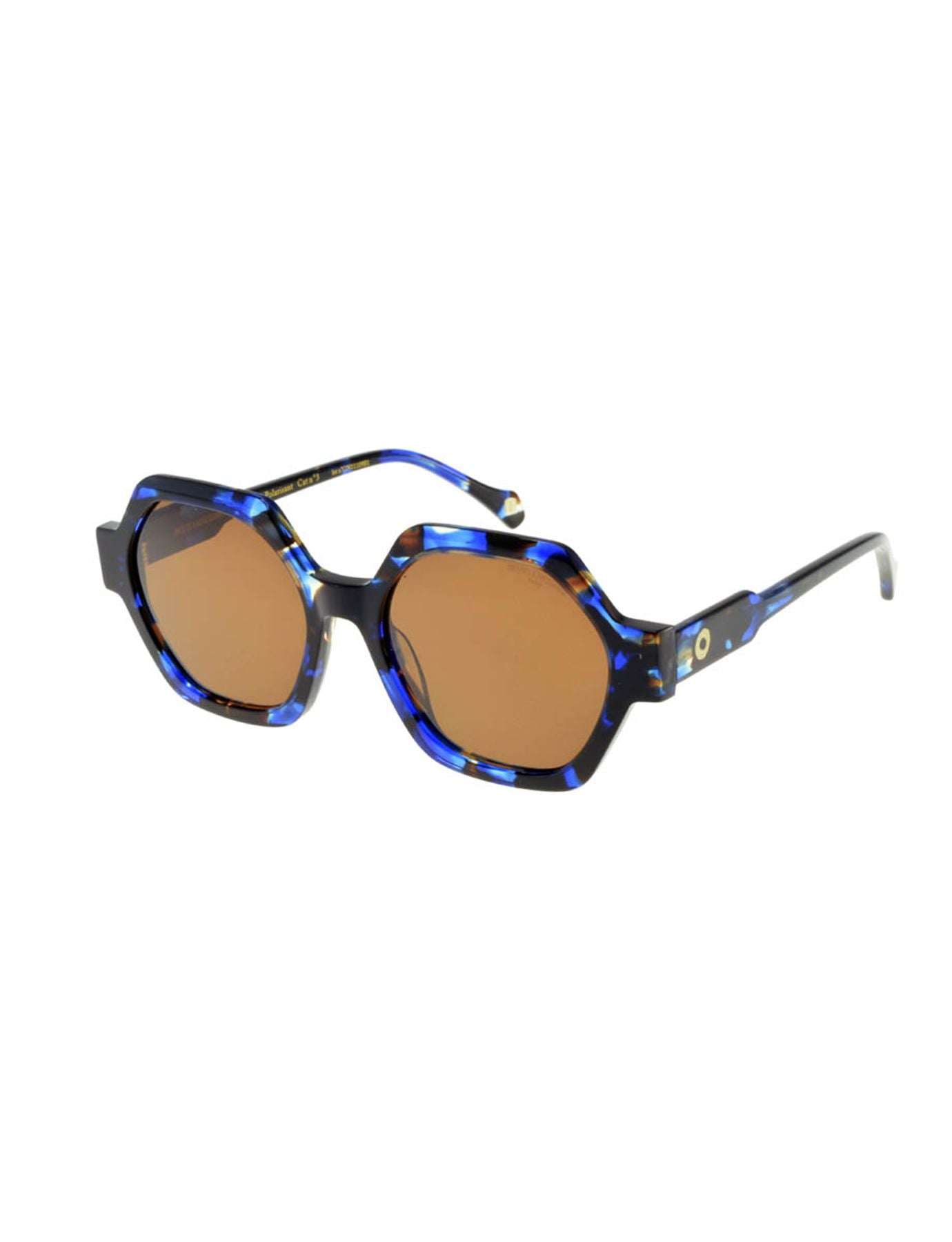 Occhiali da sole Marion blu tartaruga