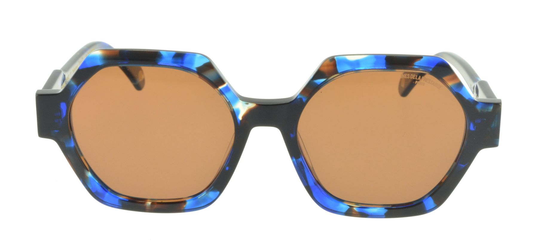 Occhiali da sole Marion blu tartaruga