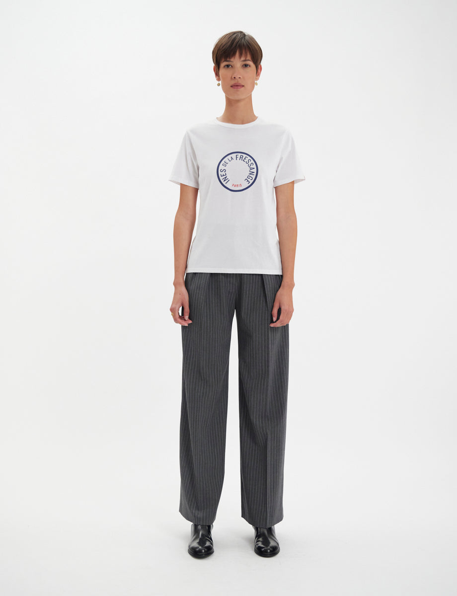 T-shirt Oscar blanc