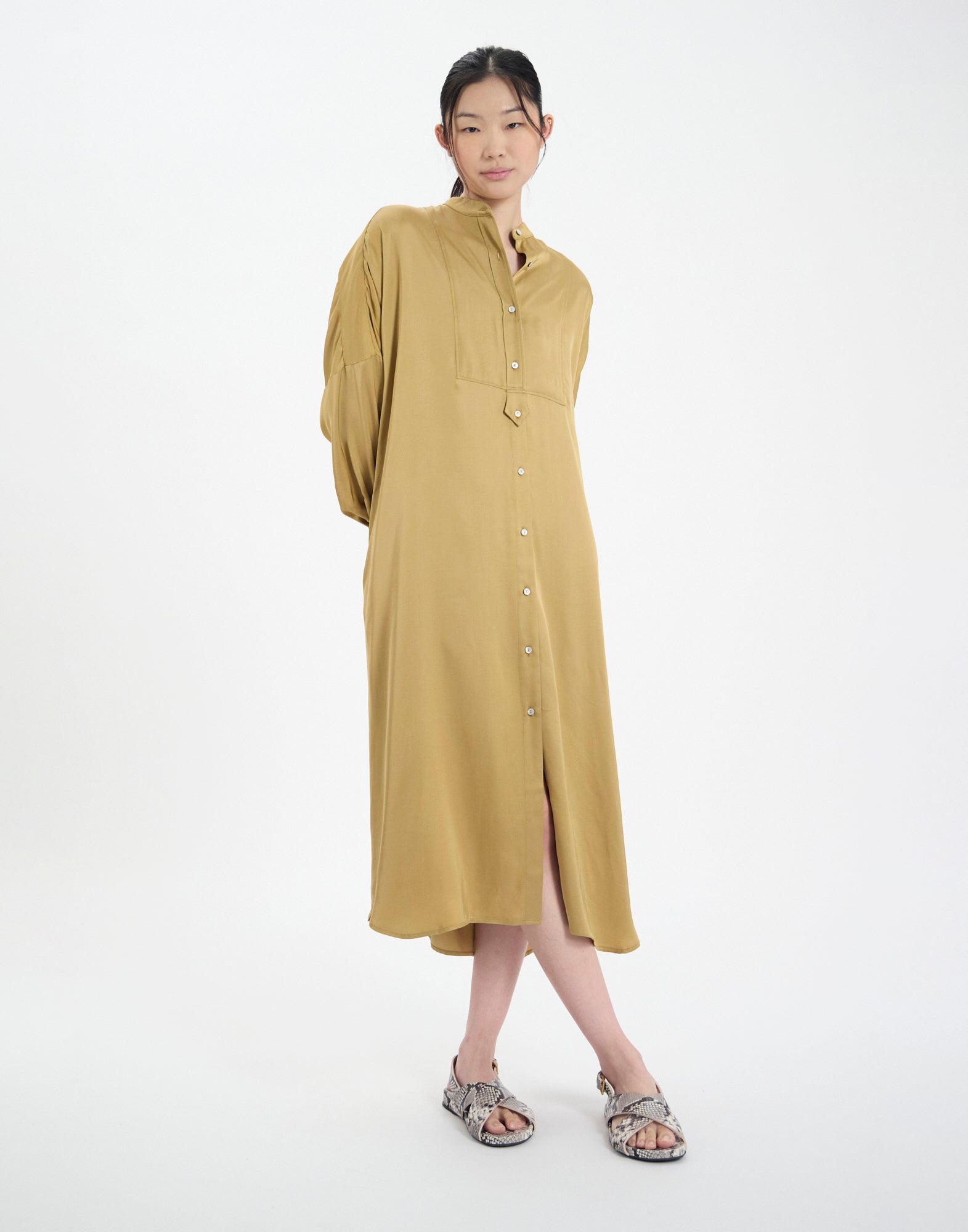 Brown Boy dress