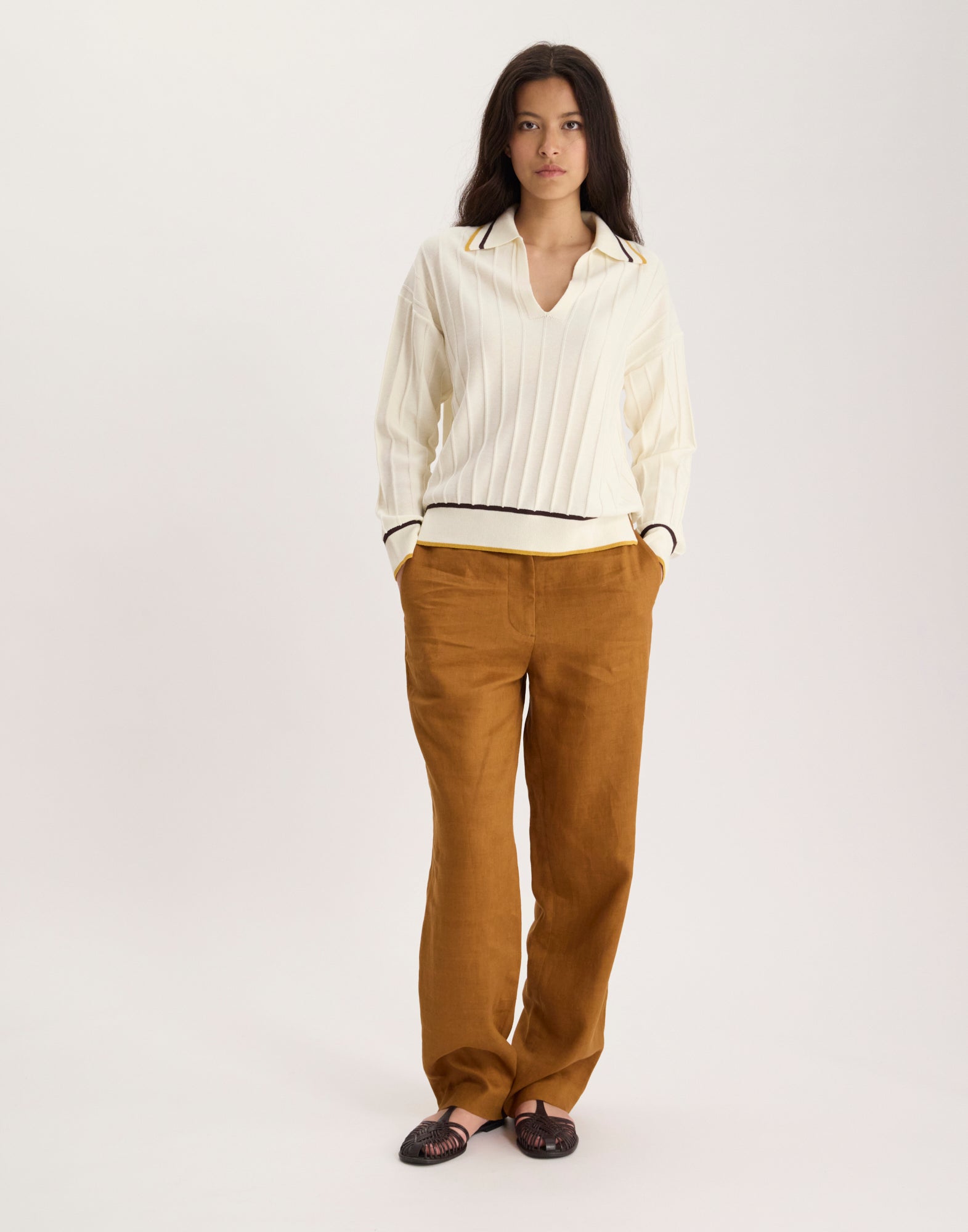 Pull Solange écru