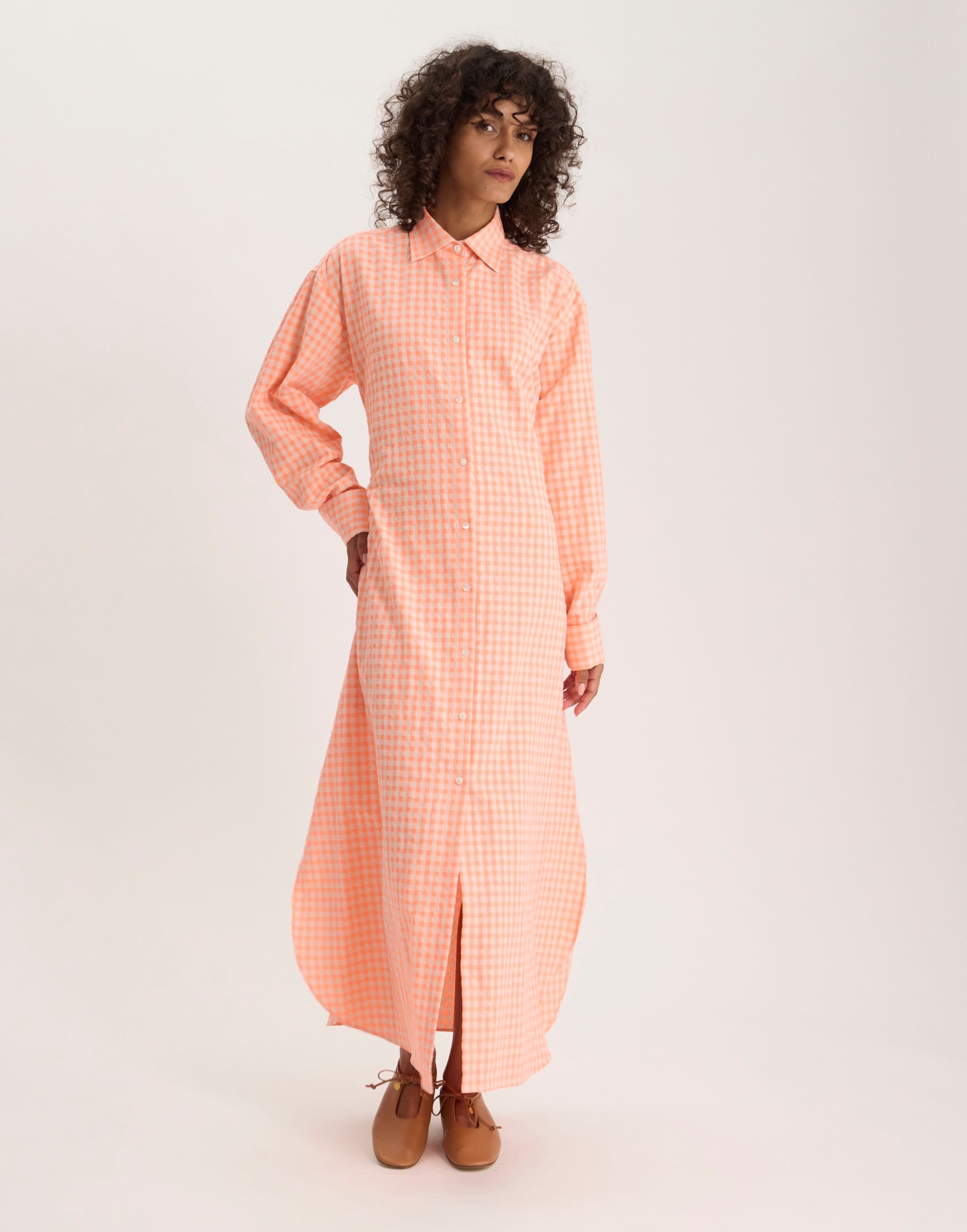 Douglas plaid dress