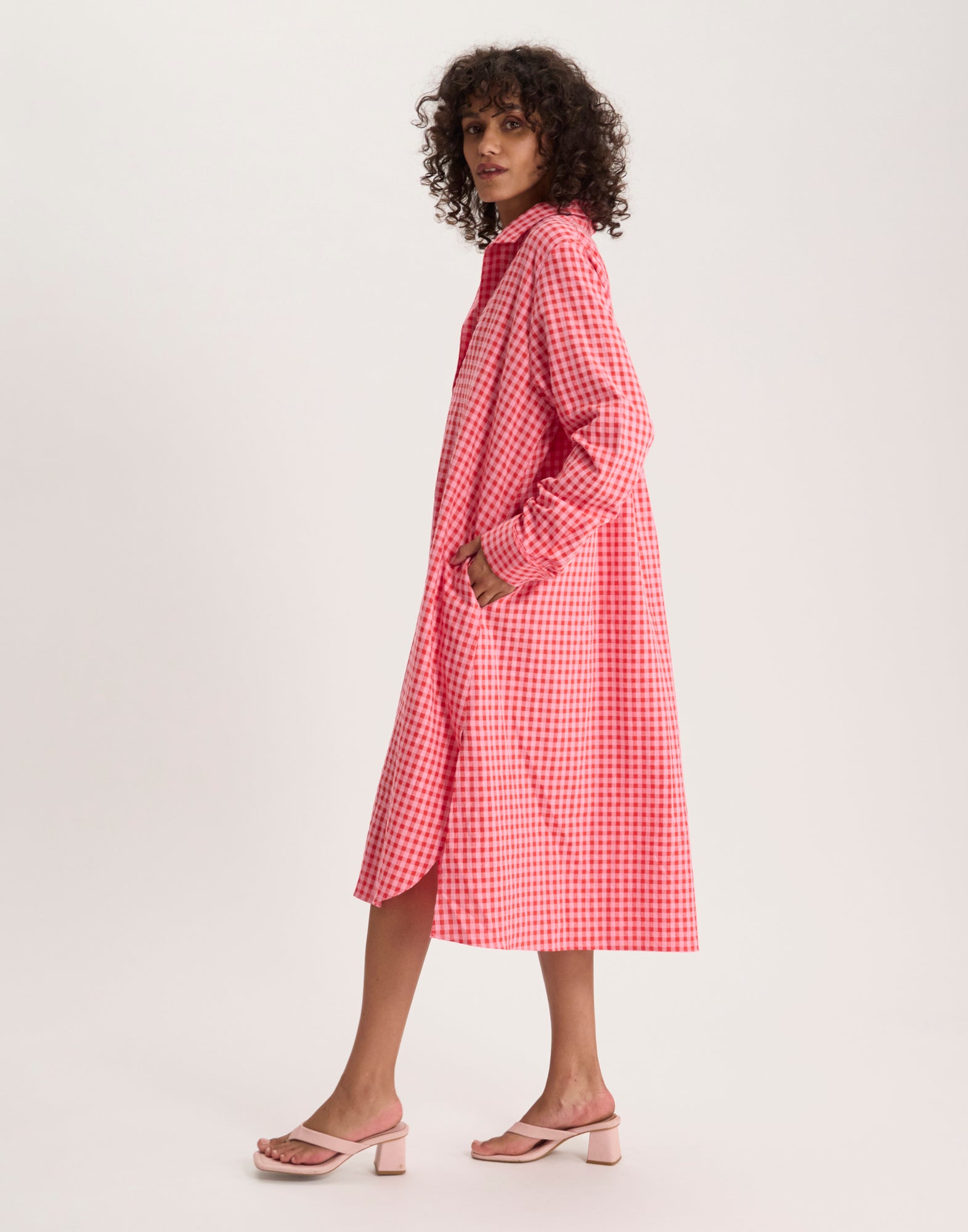 Noella plaid dress
