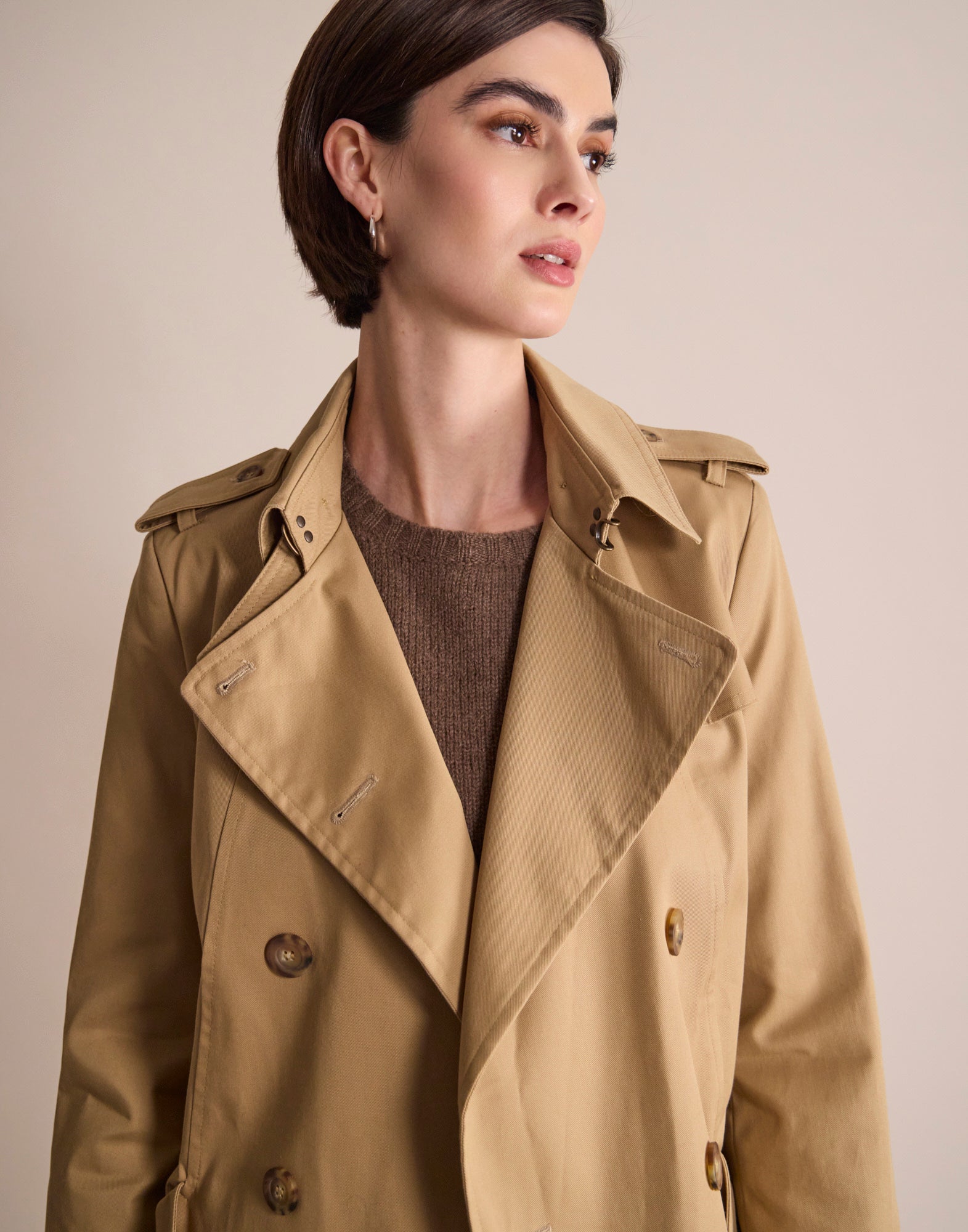 Trench Gaultier beige