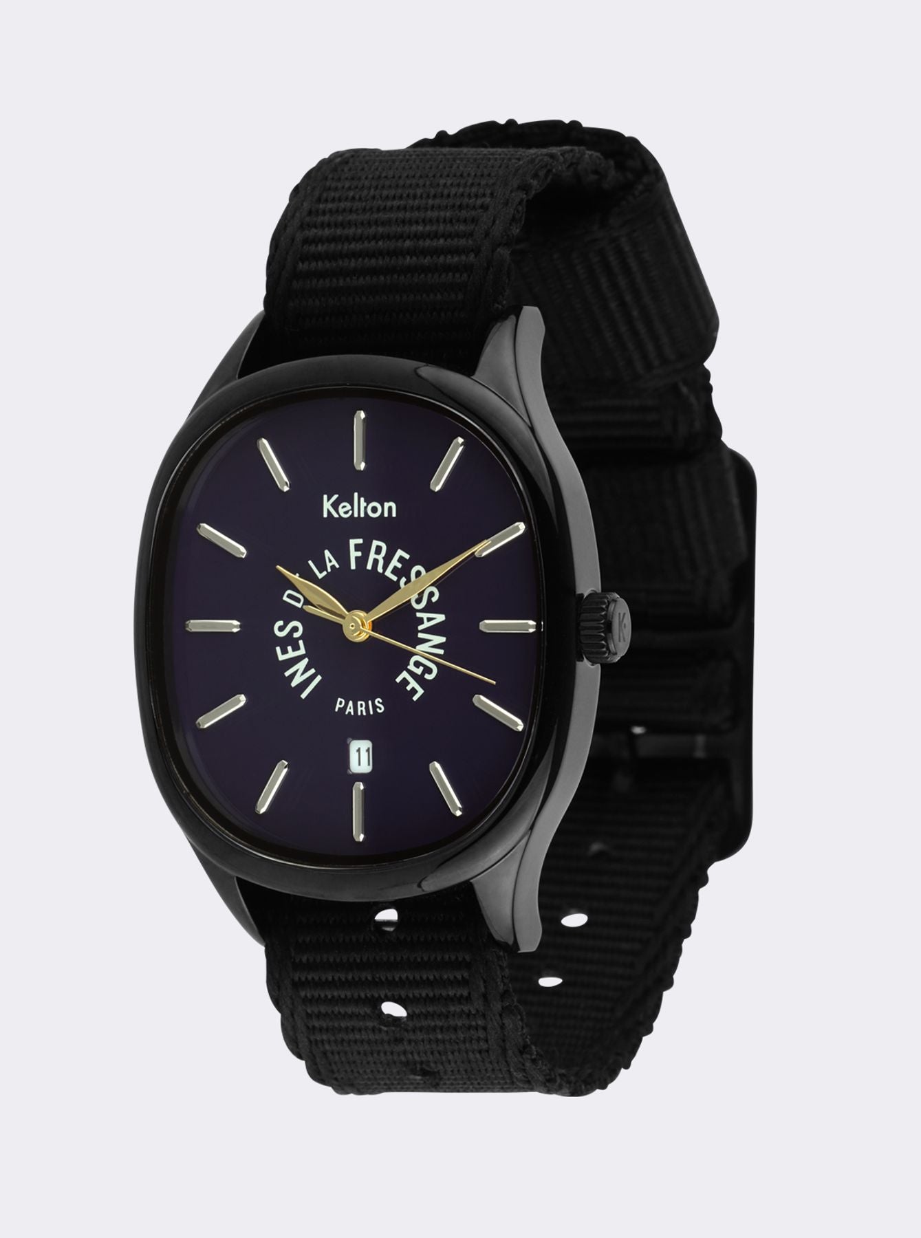 Montre Grande Colorama Minuit Kelton x Ines de la Fressange Paris