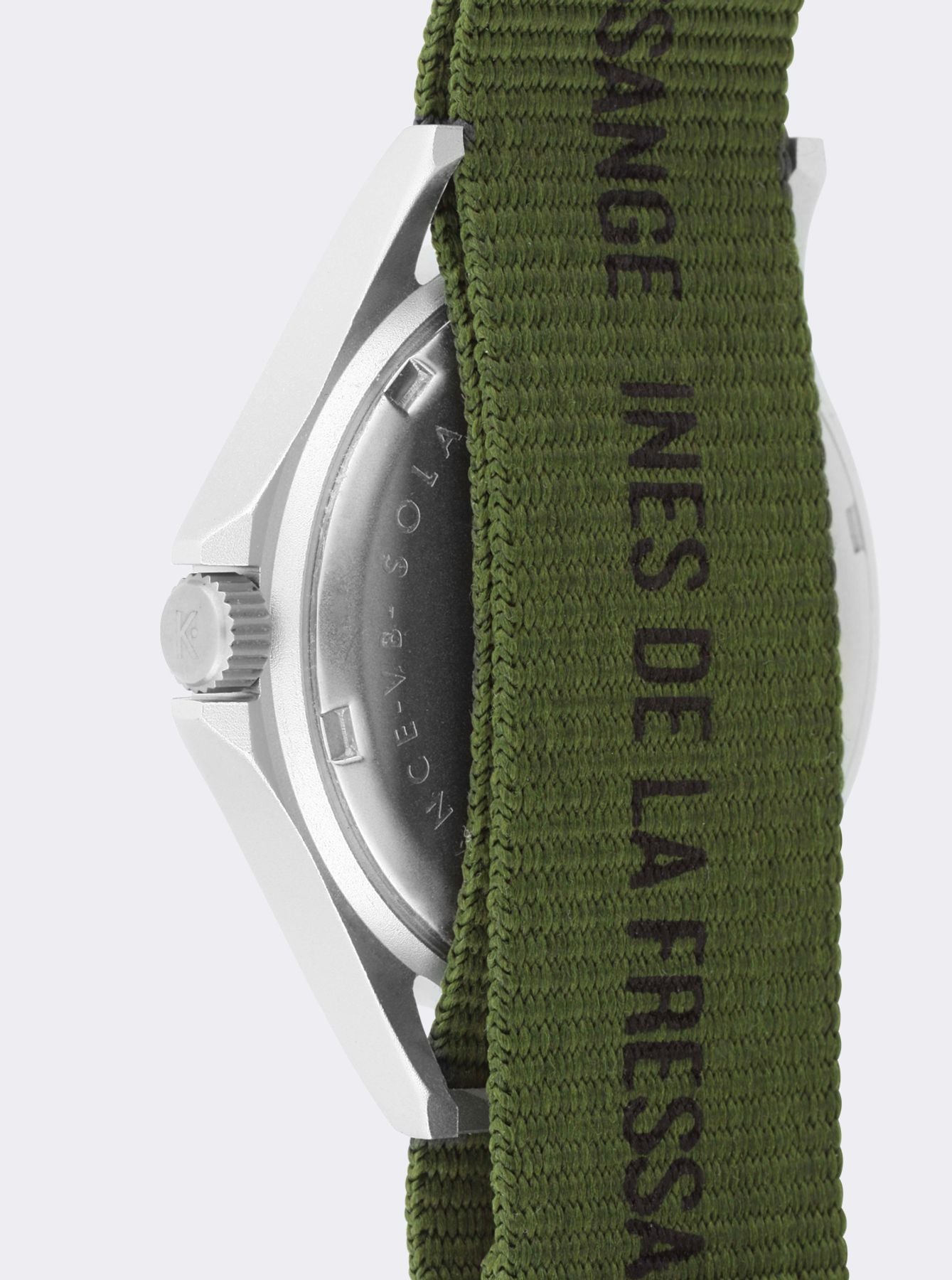 Montre Solaire Field kaki Kelton x Ines de la Fressange Paris