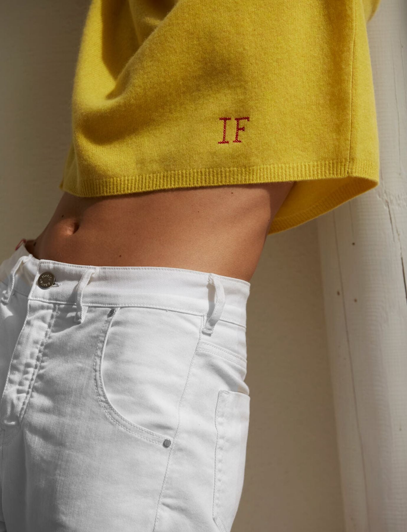 Denim Luna blanc