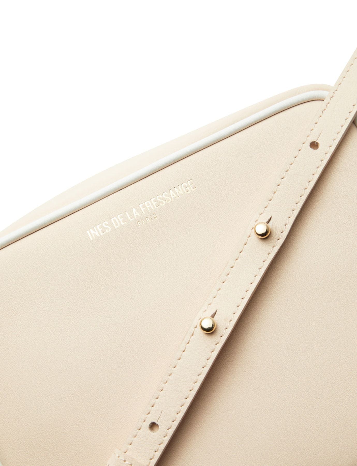 Marcia blush leather bag