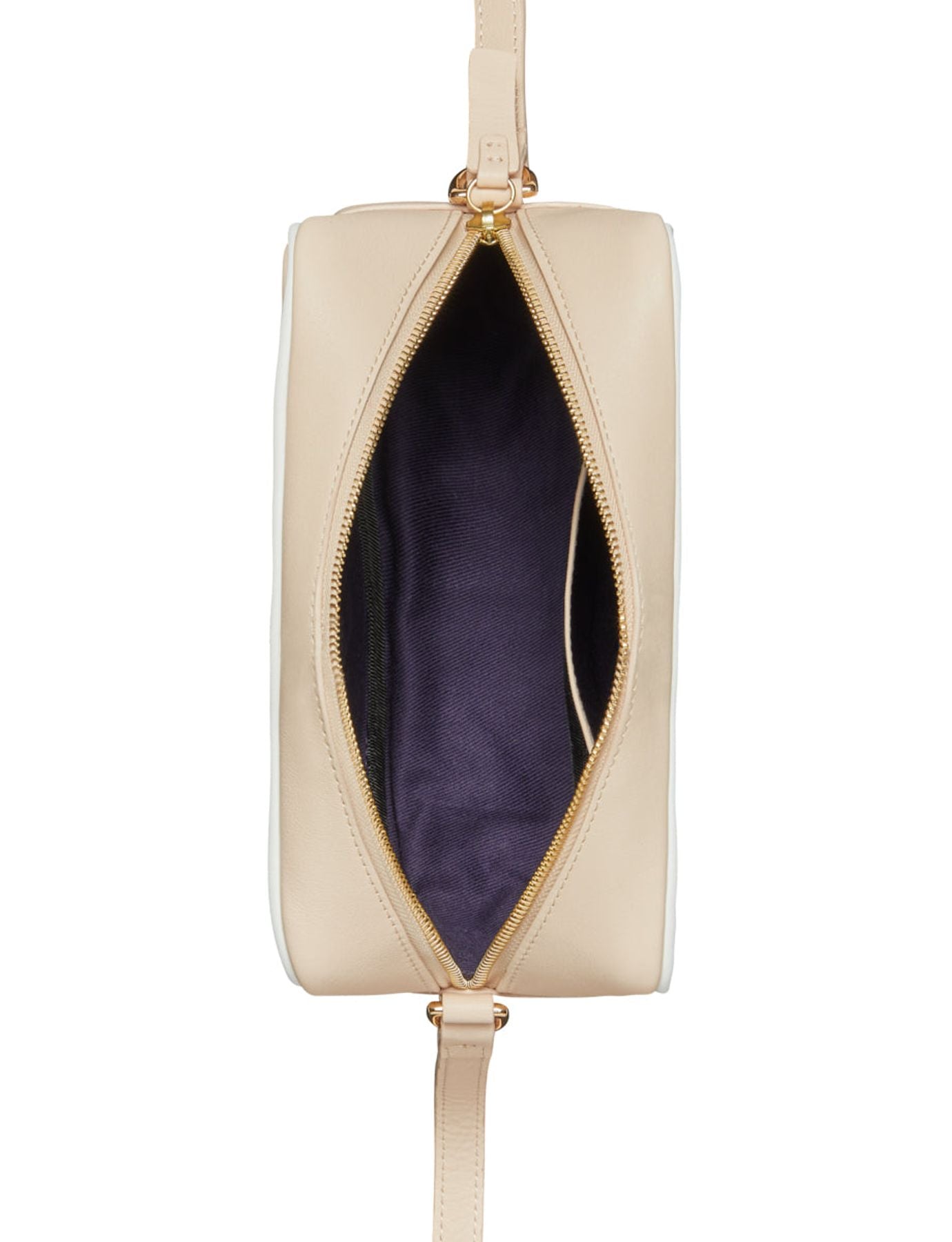 Marcia blush leather bag