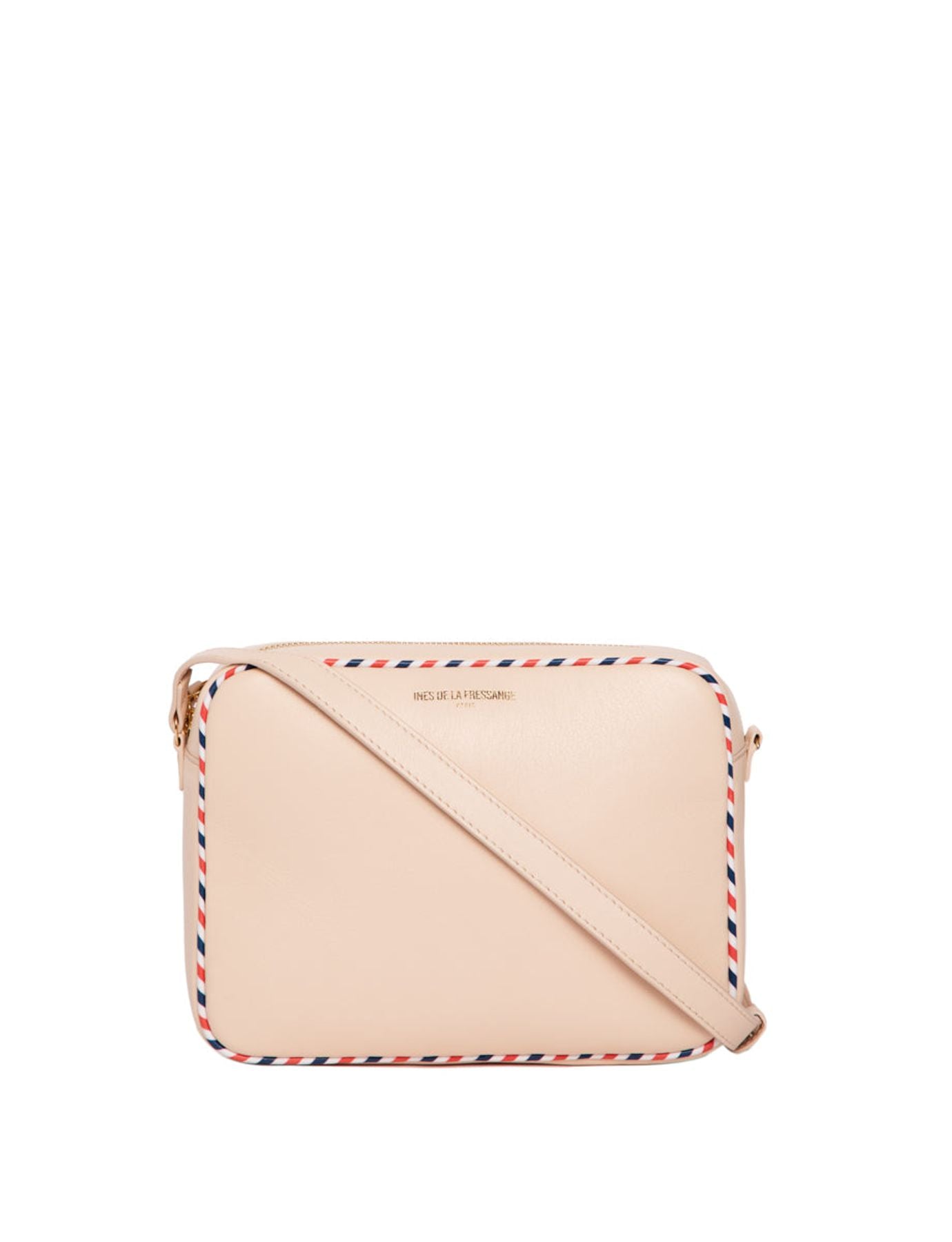 Marcia beige leather bag
