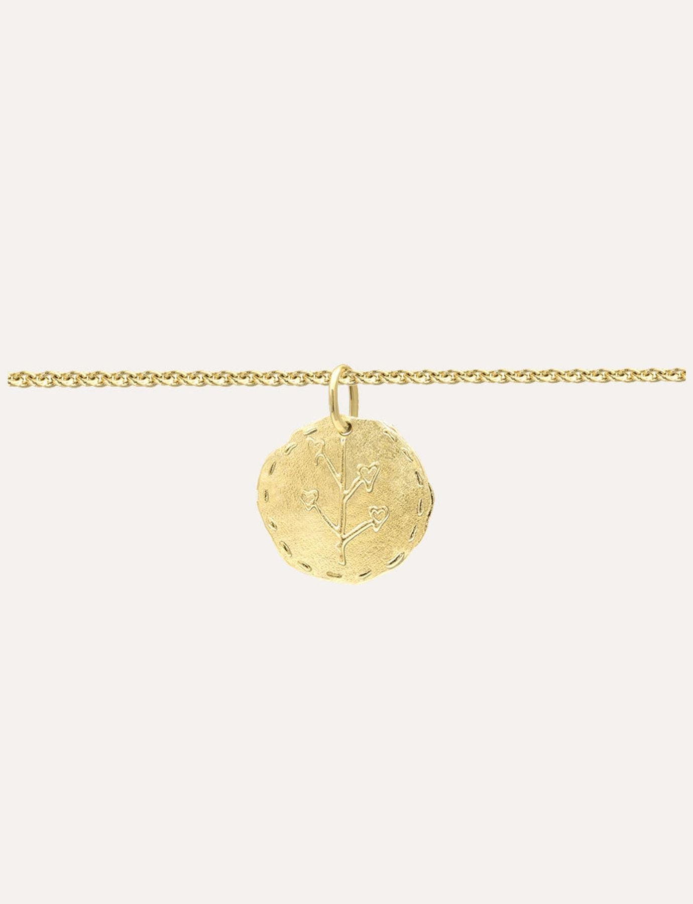 Bracelet Lutèce motif Coeur plaqué or