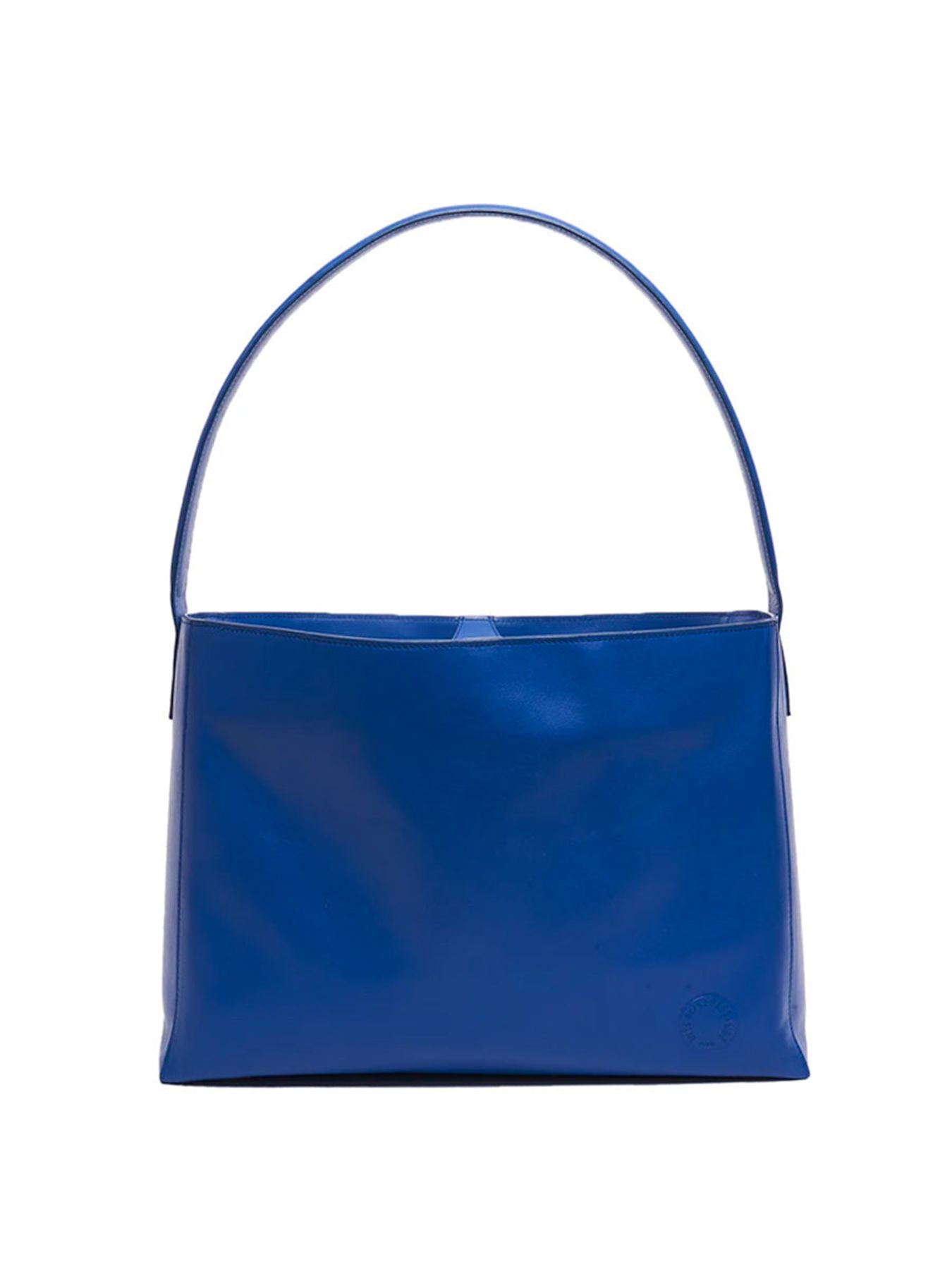 Léonore L bag cobalt leather