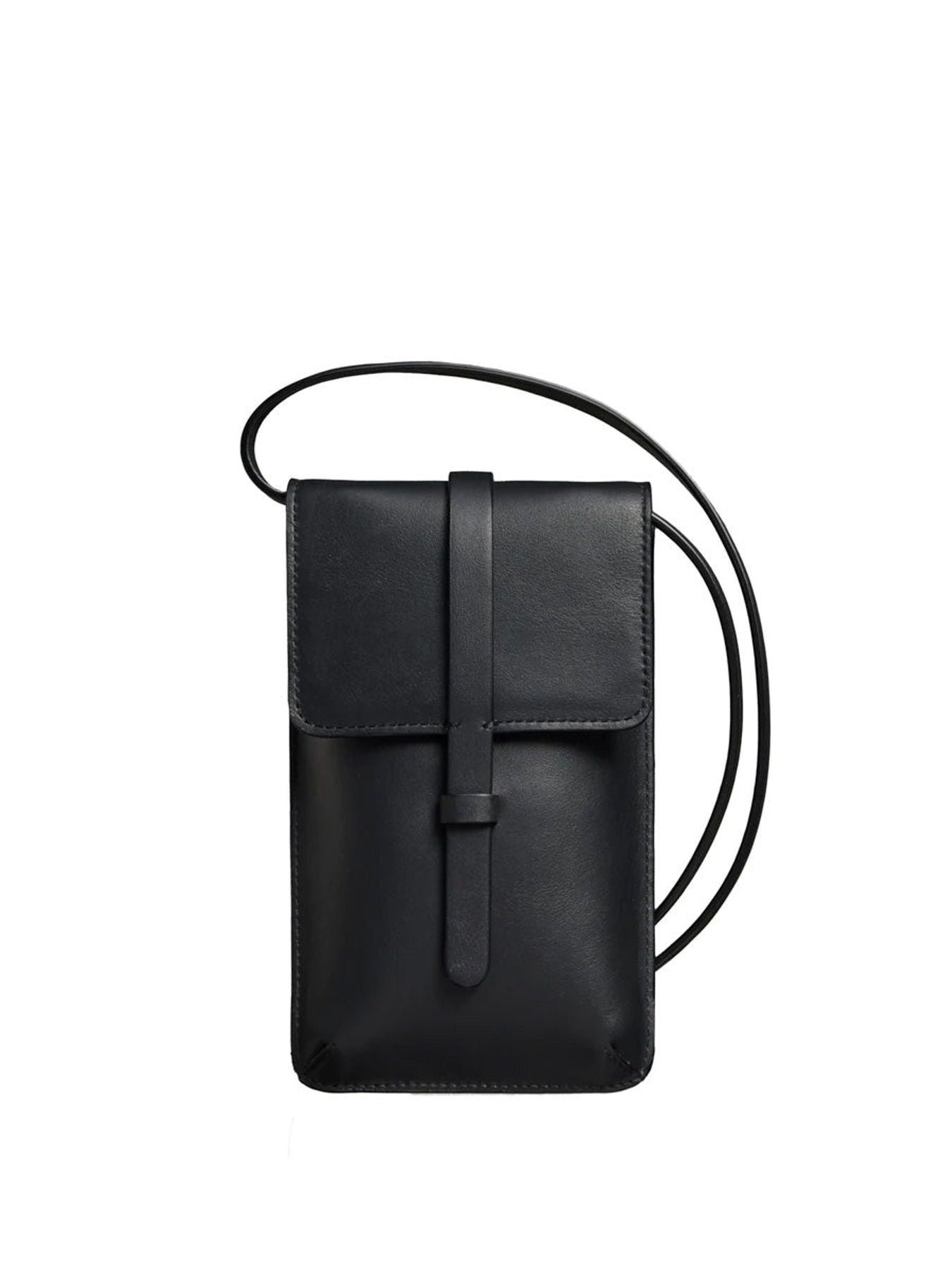 Smartphone Bag Léonore cuir noir