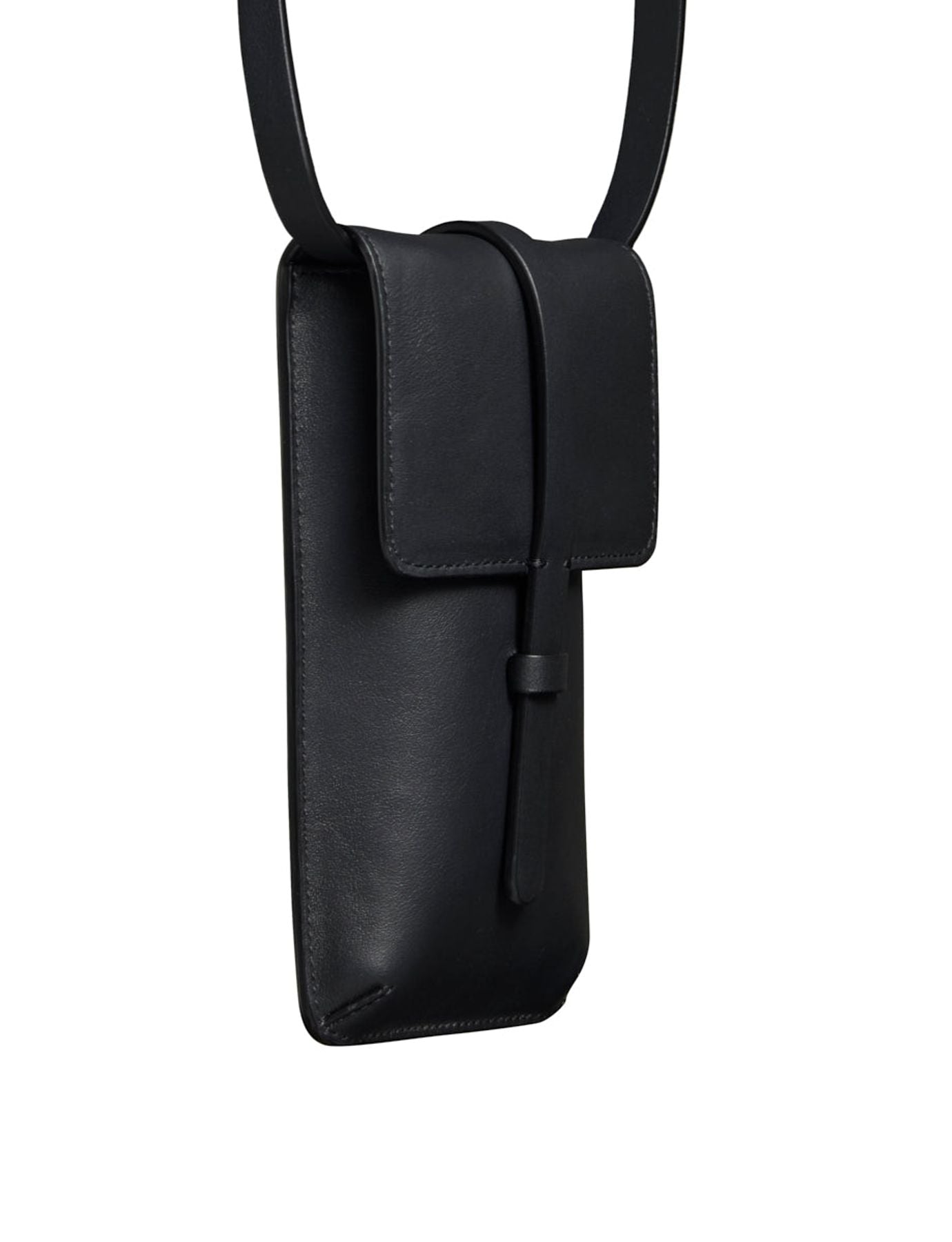 Smartphone Bag Léonore cuir noir