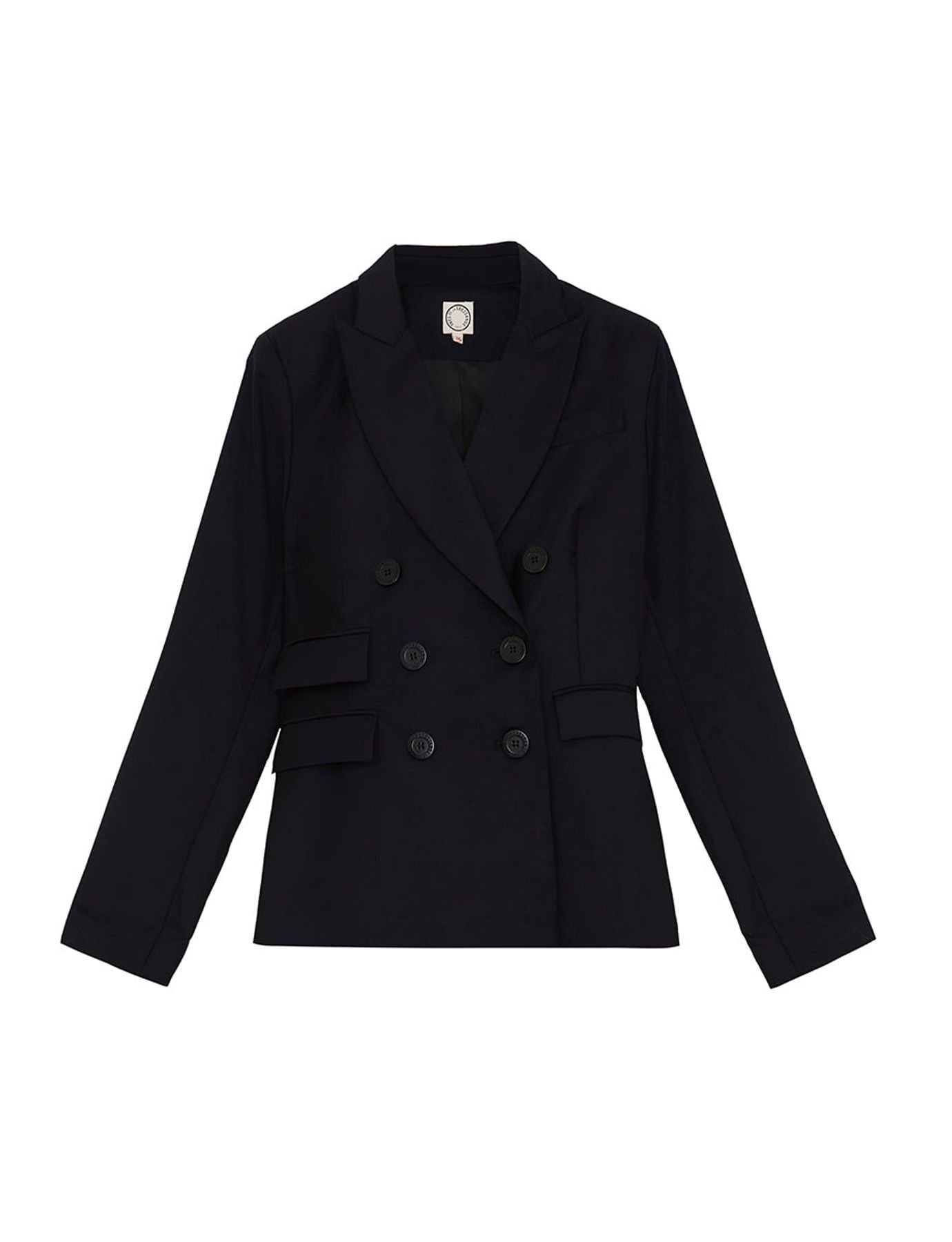 Maurice navy blue wool jacket