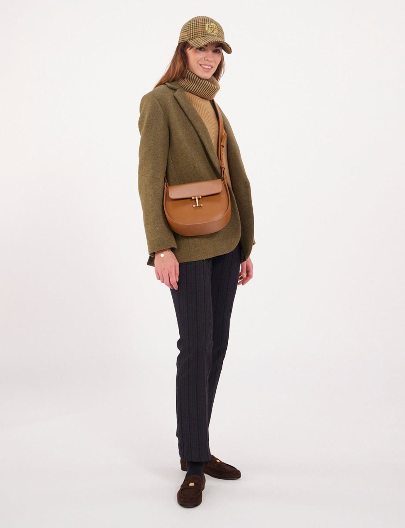 Senda bag camel leather