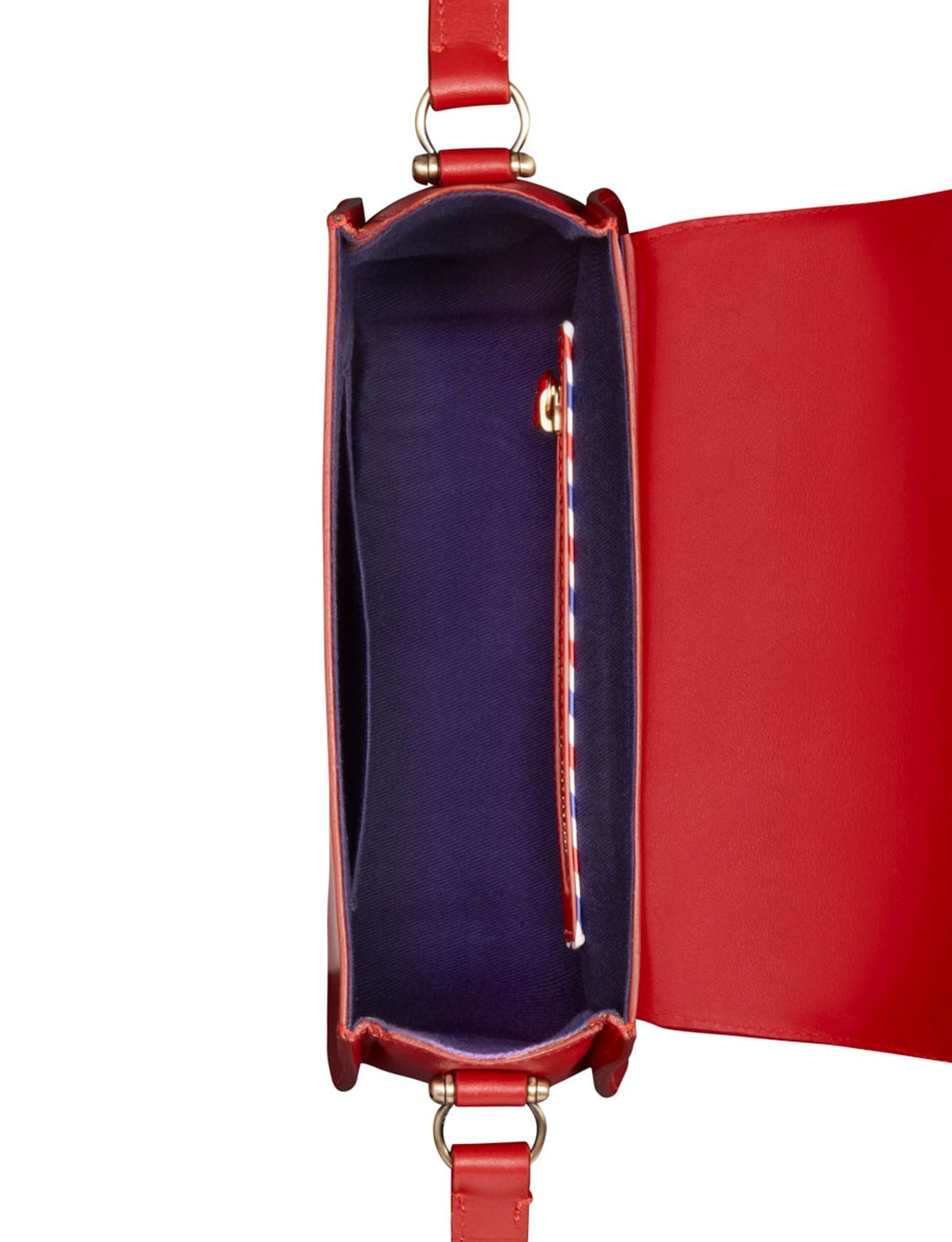 Bolso Flaneur rojo