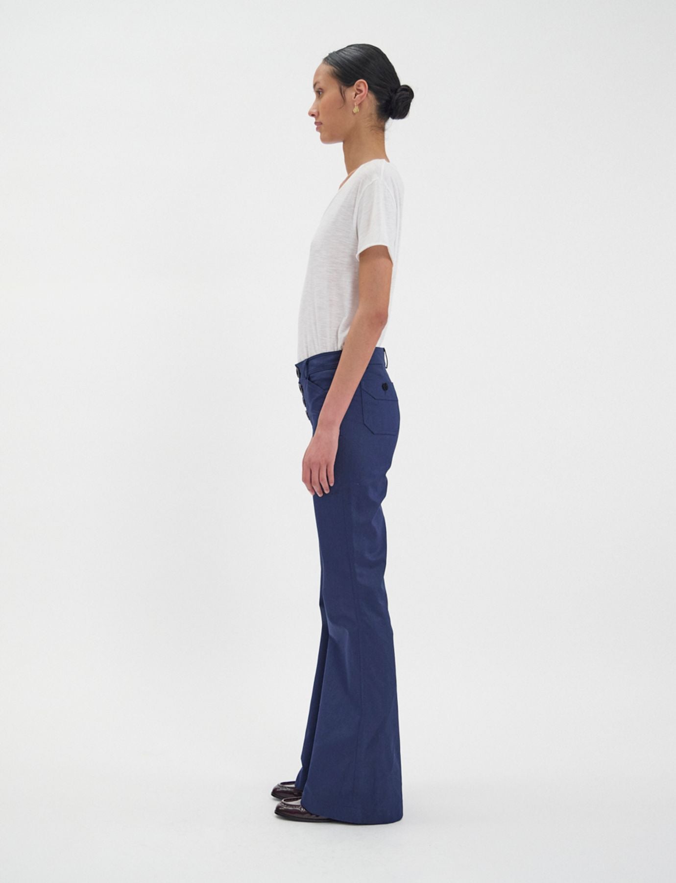 Pantalon Charlotte bleu marine